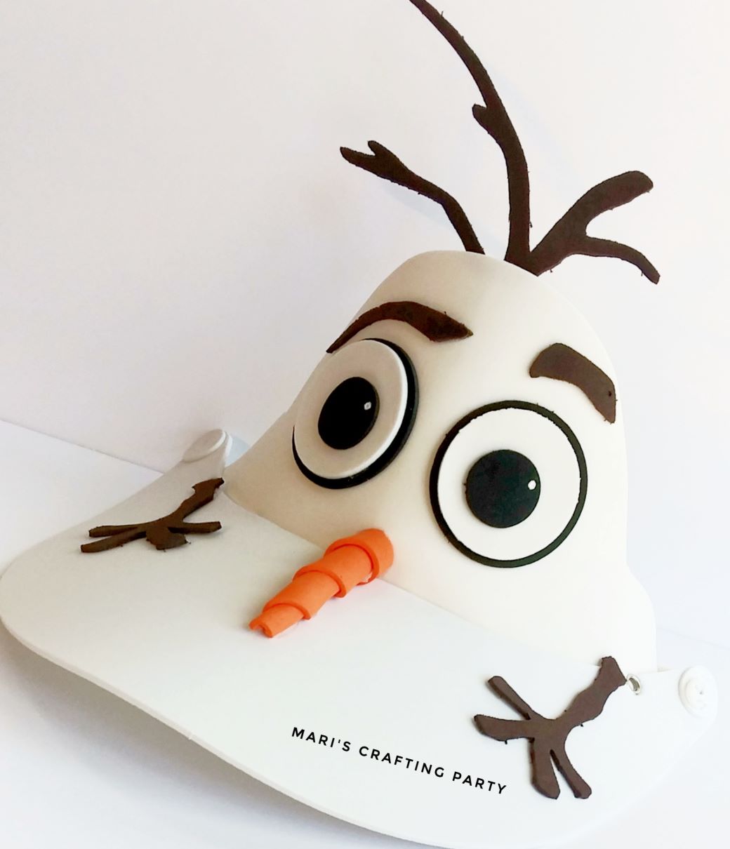 Party Kids Olaf Frozen Hat - Visor.