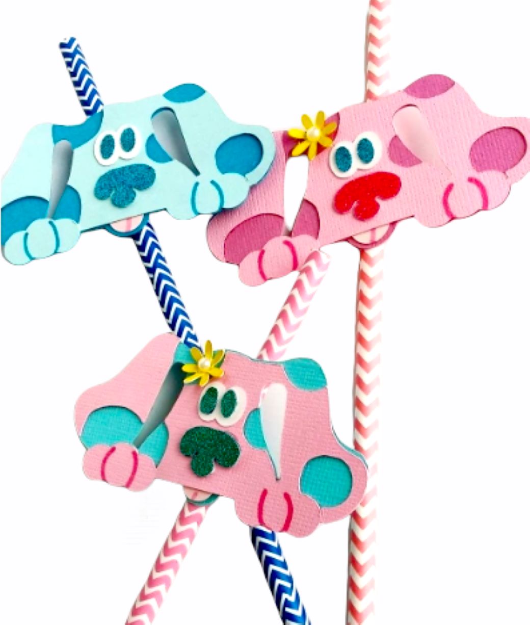 blues clues straw