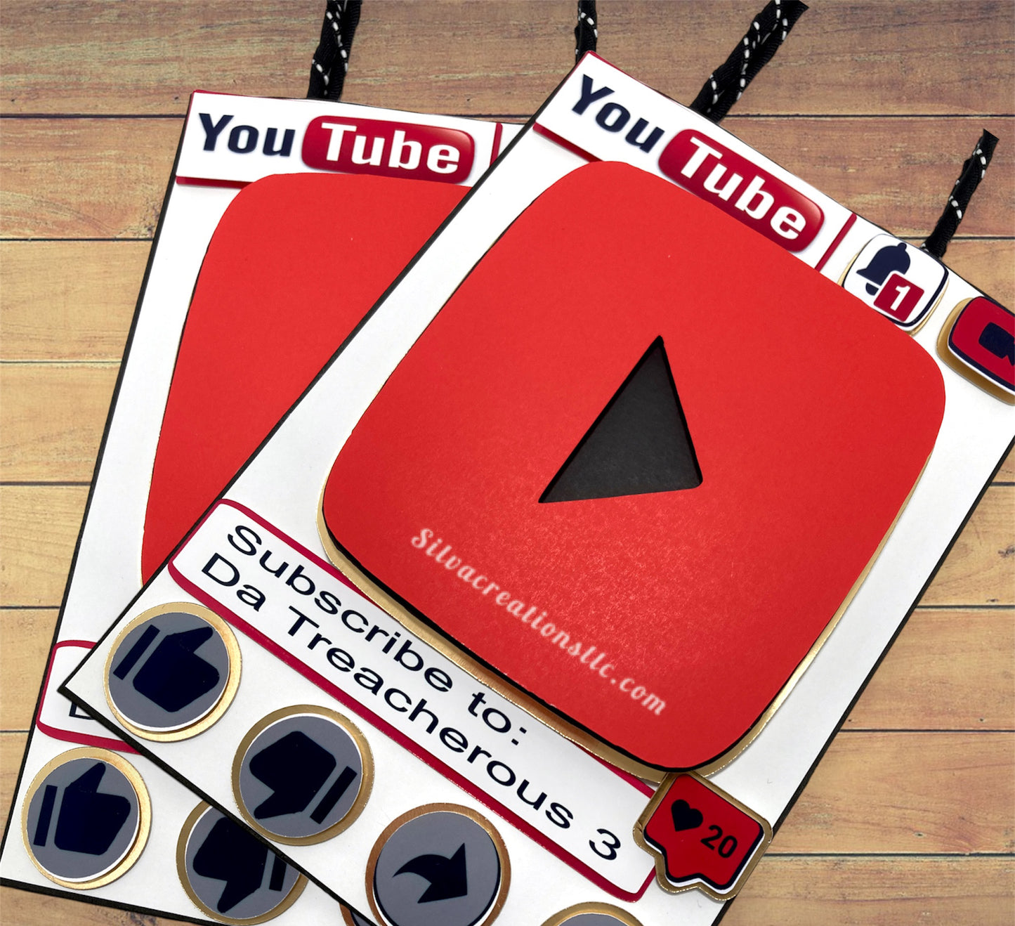 YouTube Theme Goody Bags - YouTube Theme party bags - YouTube inspired Theme Favor bags