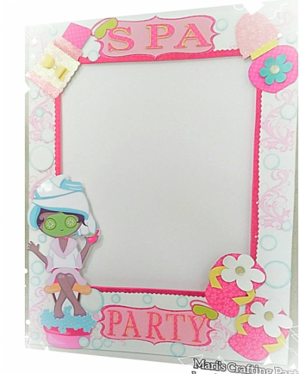 Spa Photo Booth Frame