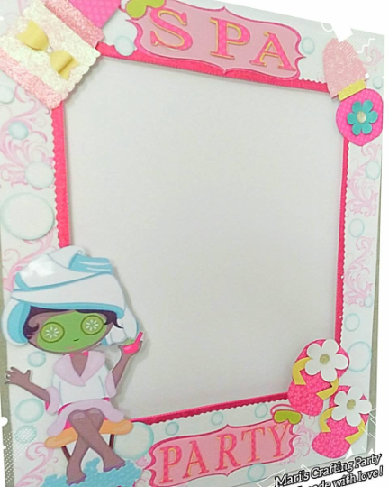 Spa Photo Booth Frame