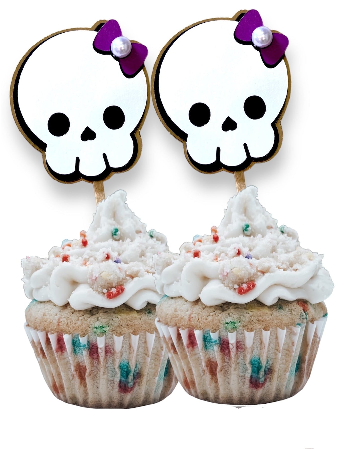 Cupcake Toppers Set Halloween Themed /10 pcs.