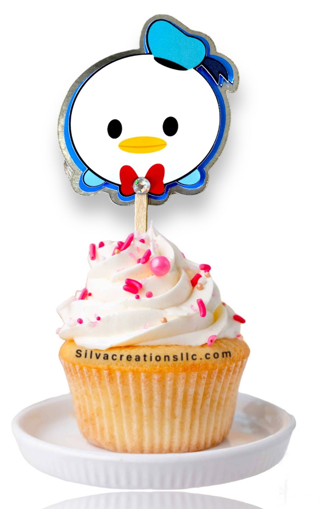 Donald duck cupcake toppers