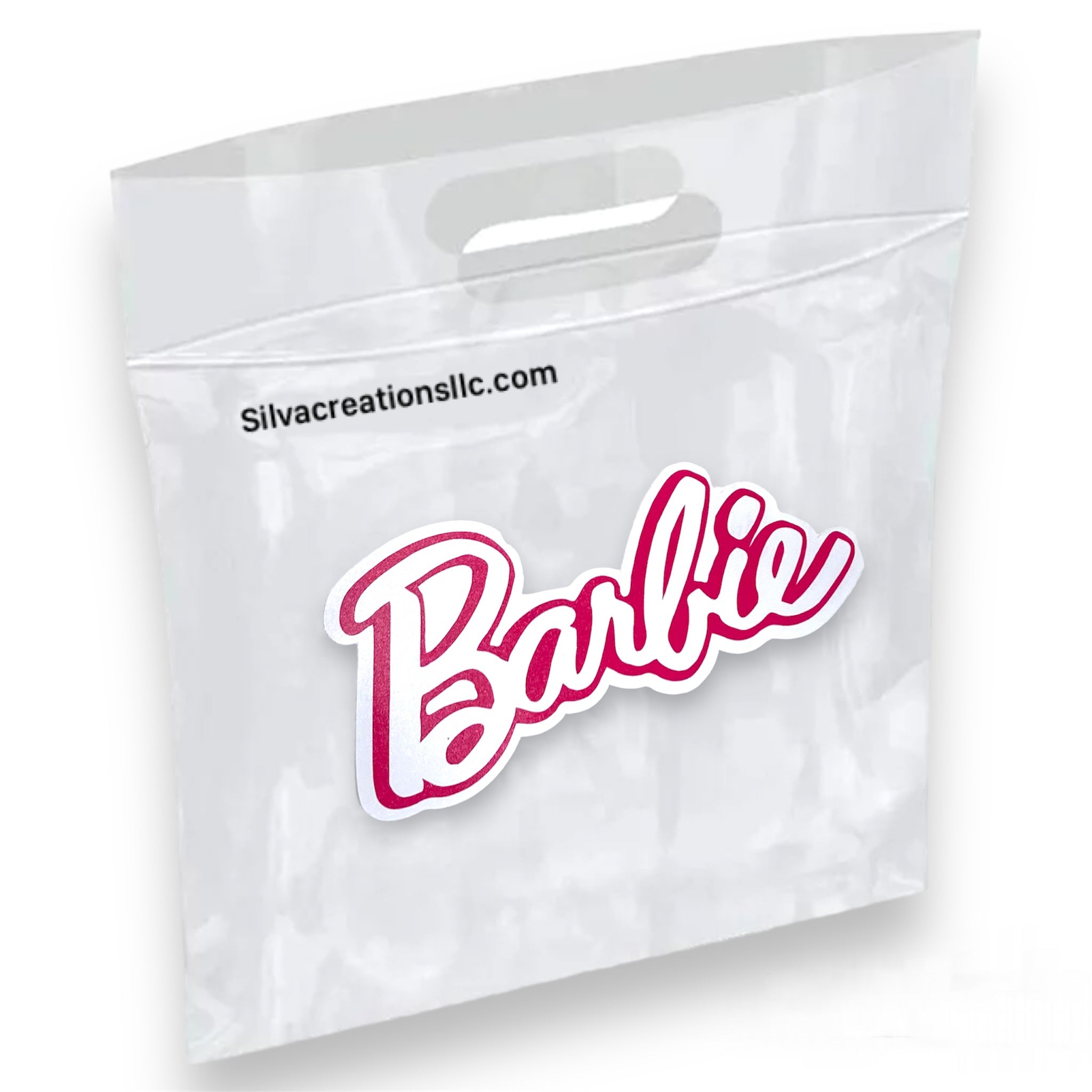 Barbie theme zipper bag with handles, Barbie goodie bag, barbie favor ...