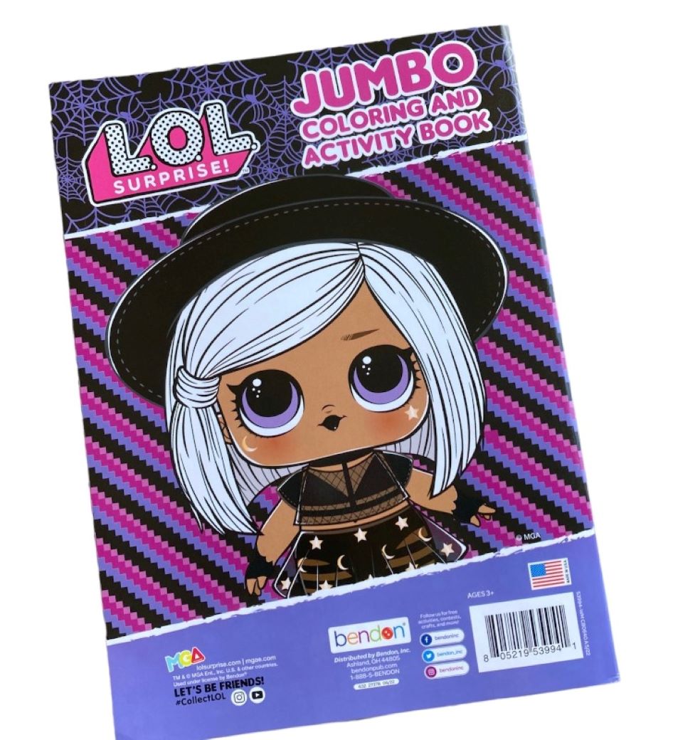 LOL Doll Surprise Coloring Book.