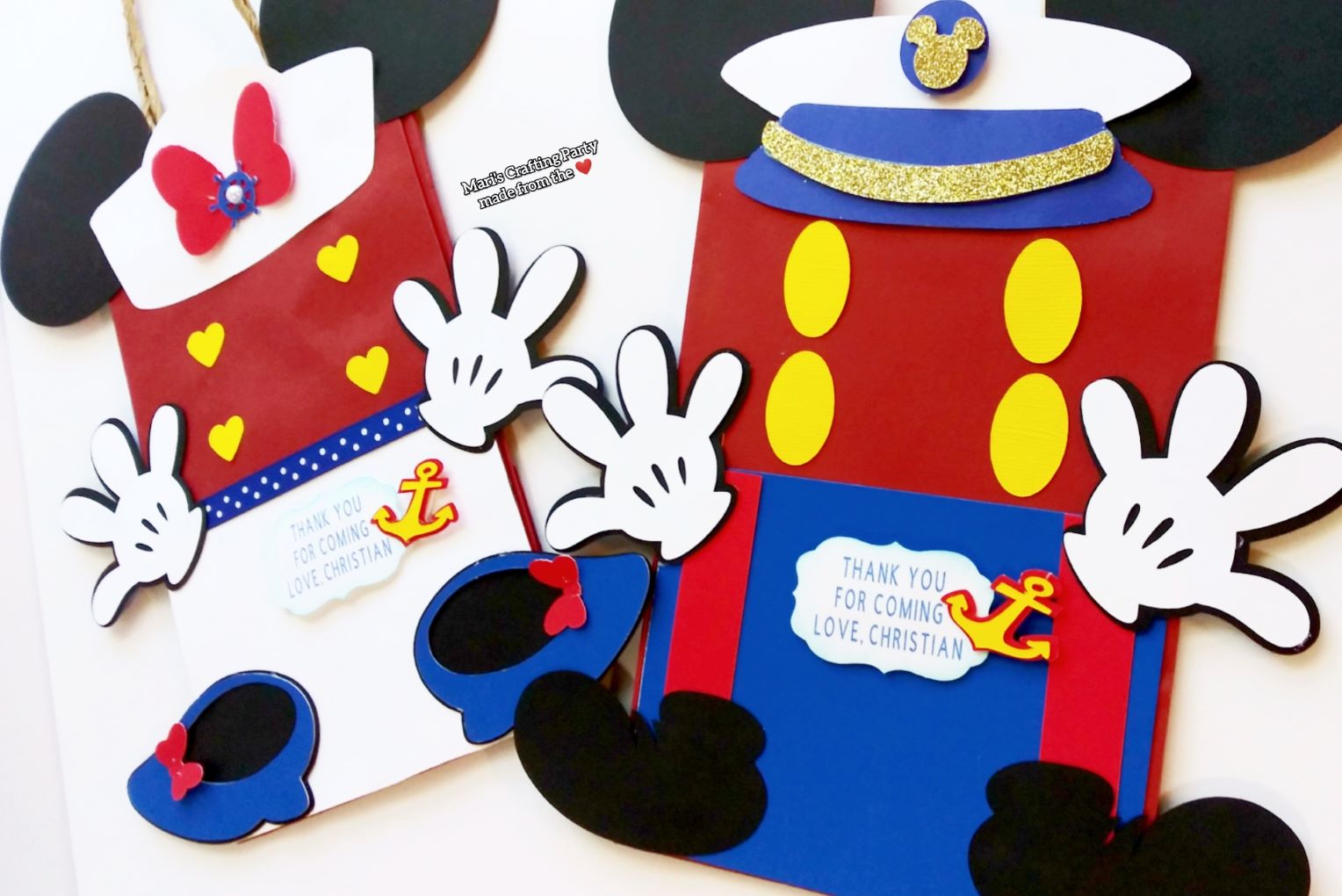 mickey sailor party bag