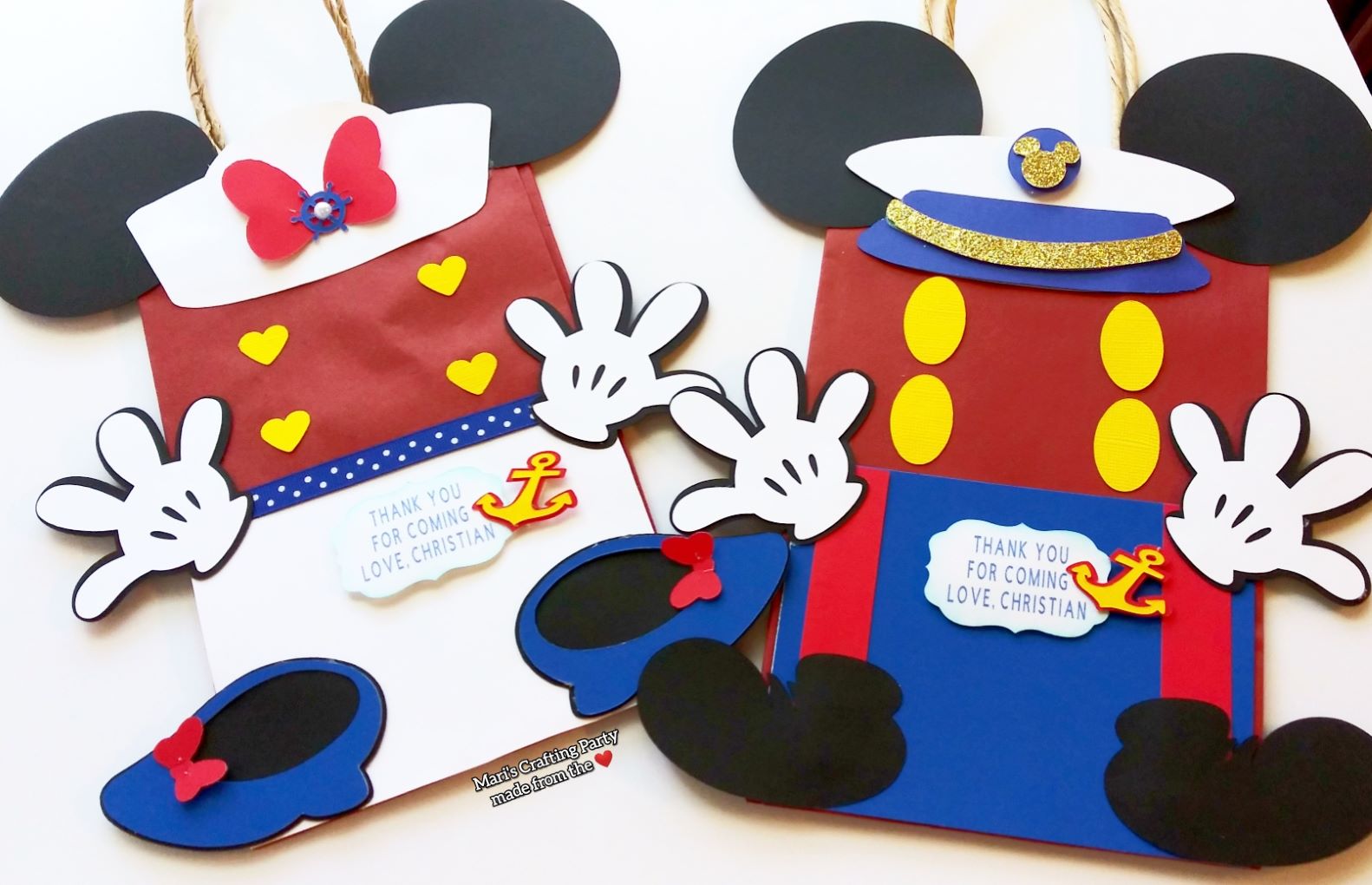 mickey nautical goody bag