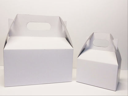frozen treat party boxes - frozen favor boxes - set of 10