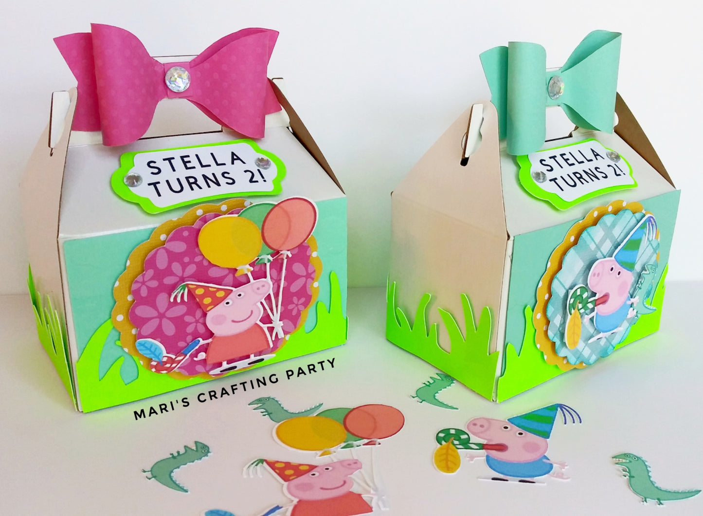 Peppa Pig Favor Boxes