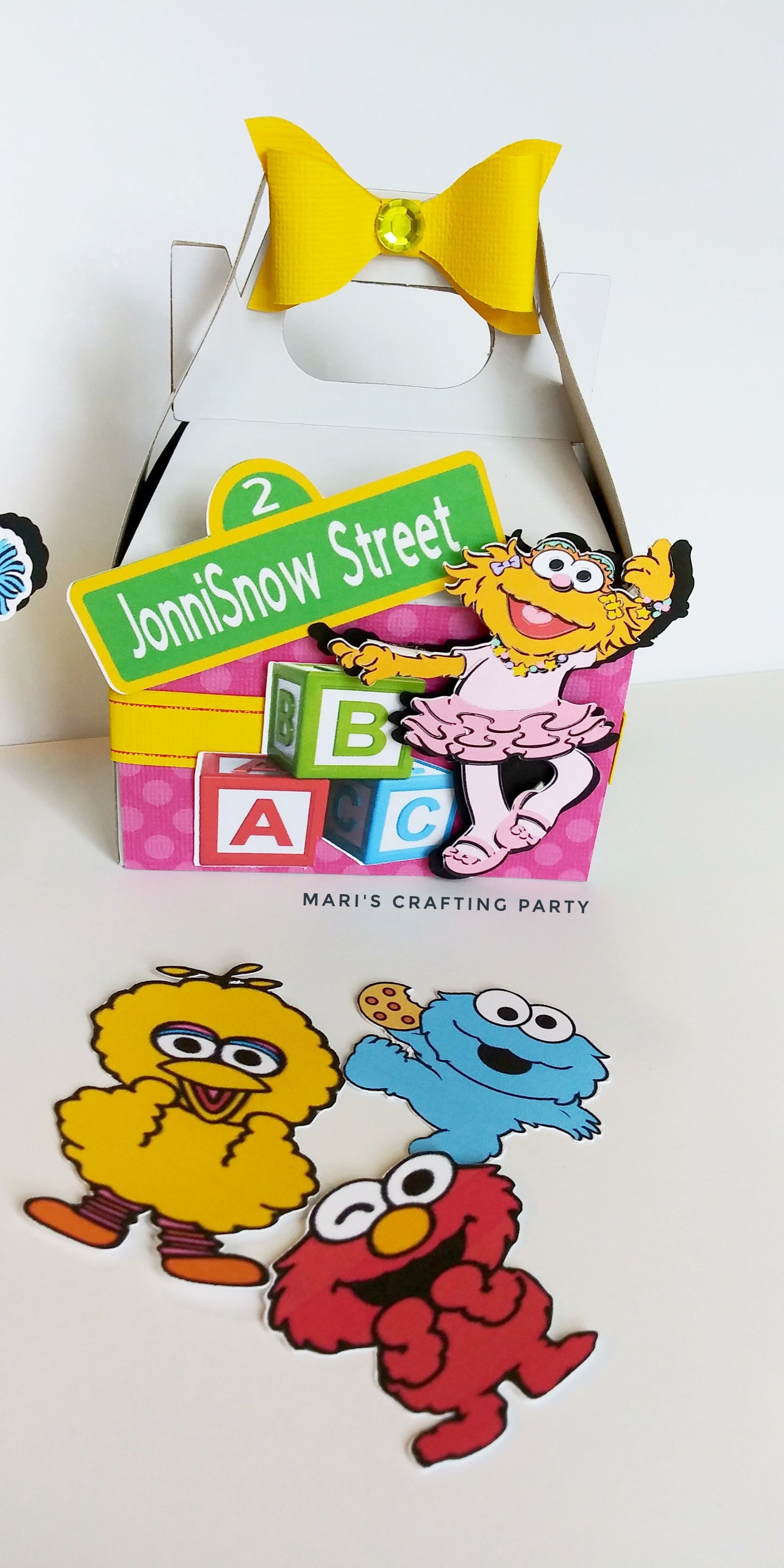 Sesame Street Themed Party Boxes / 10 pcs.