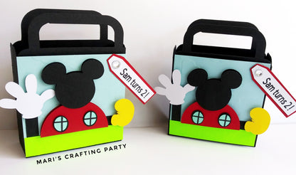 Mickey Clubhouse Party Bags - Mickey Mouse Favor Bags - Mickey Mouse Goody Bag