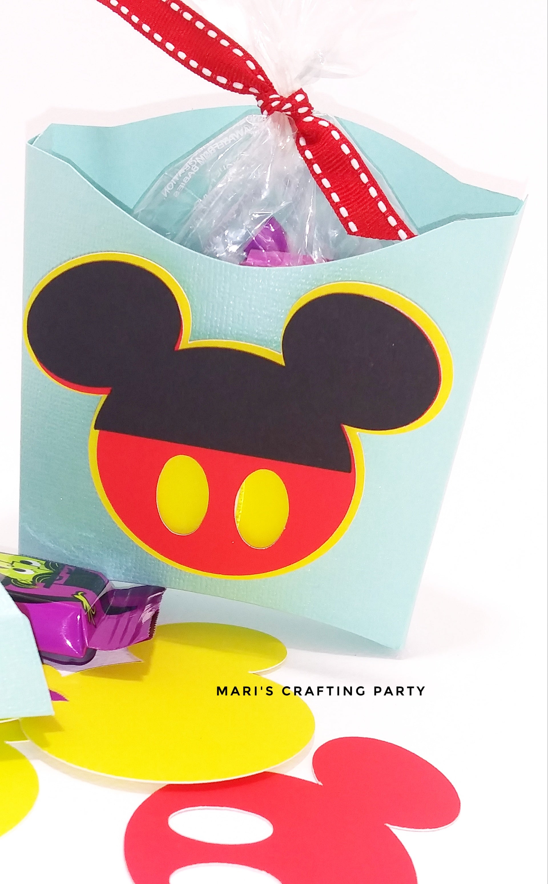 Mickey Sack bag. Birthday return gift for kids and Party supply.
