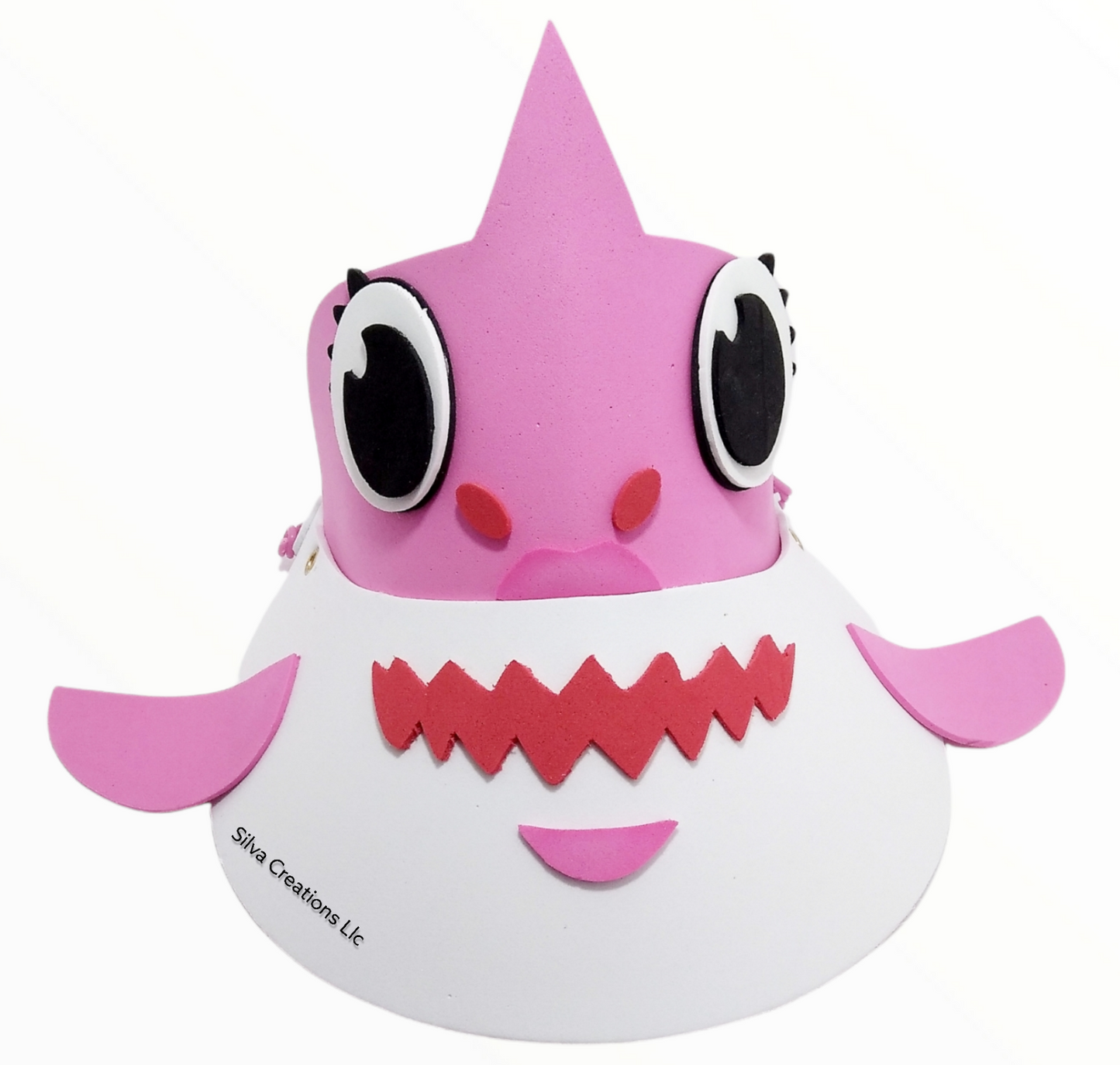 Party Kids Baby Shark Visor Hat Mixed Color.