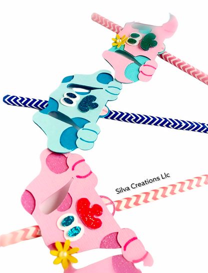 blues clues straw - blue's clues party straw