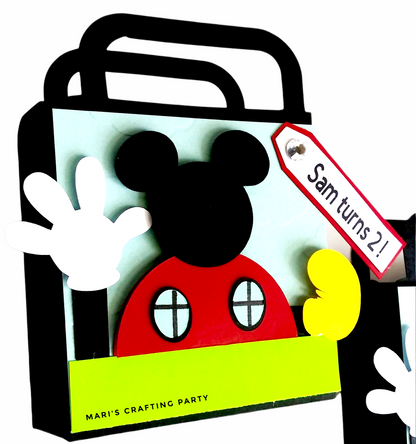 Mickey Clubhouse Party Bags - Mickey Mouse Favor Bags - Mickey Mouse Goody Bag