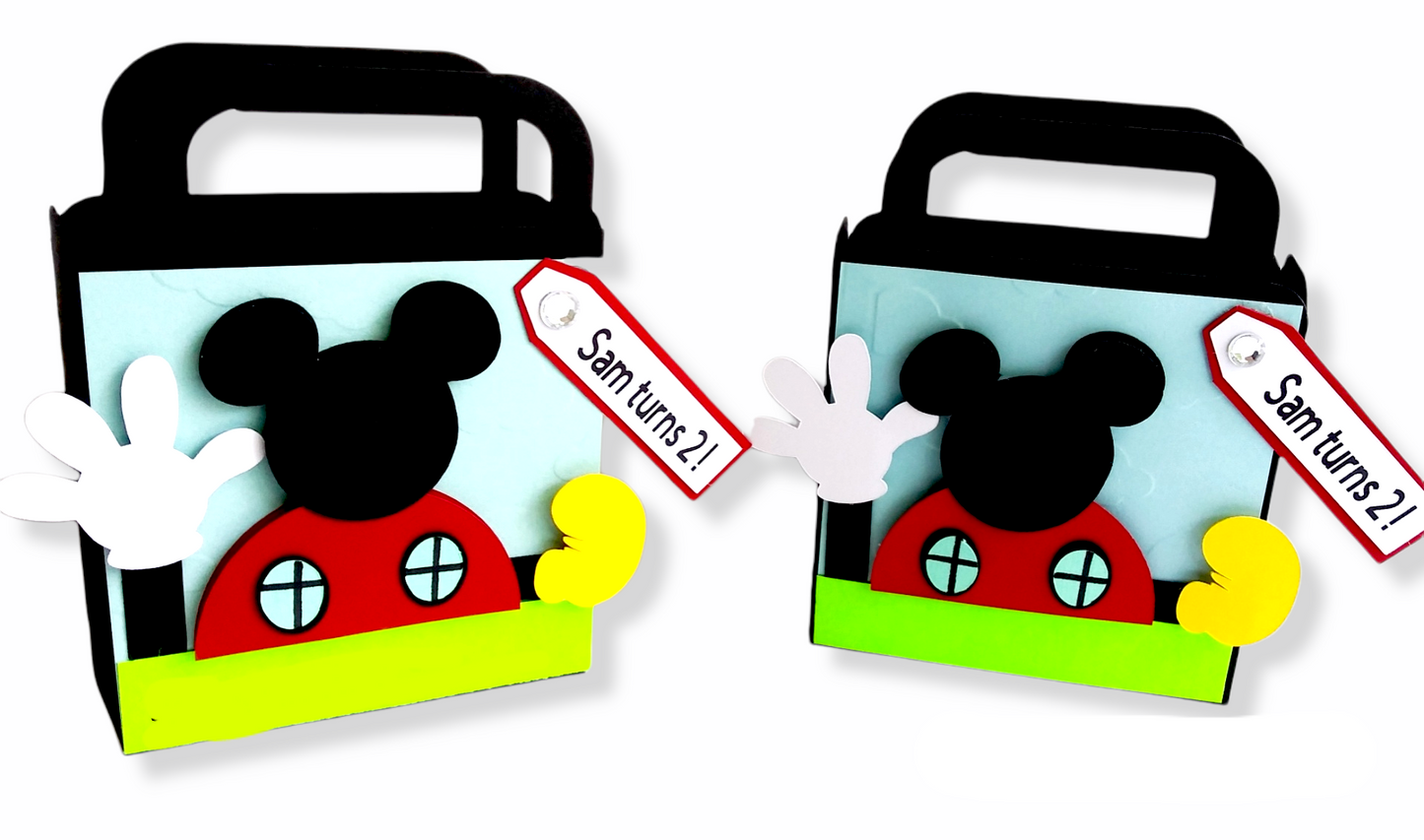 Custom Mickey Mouse Clubhouse Party Bags / 10 pcs.