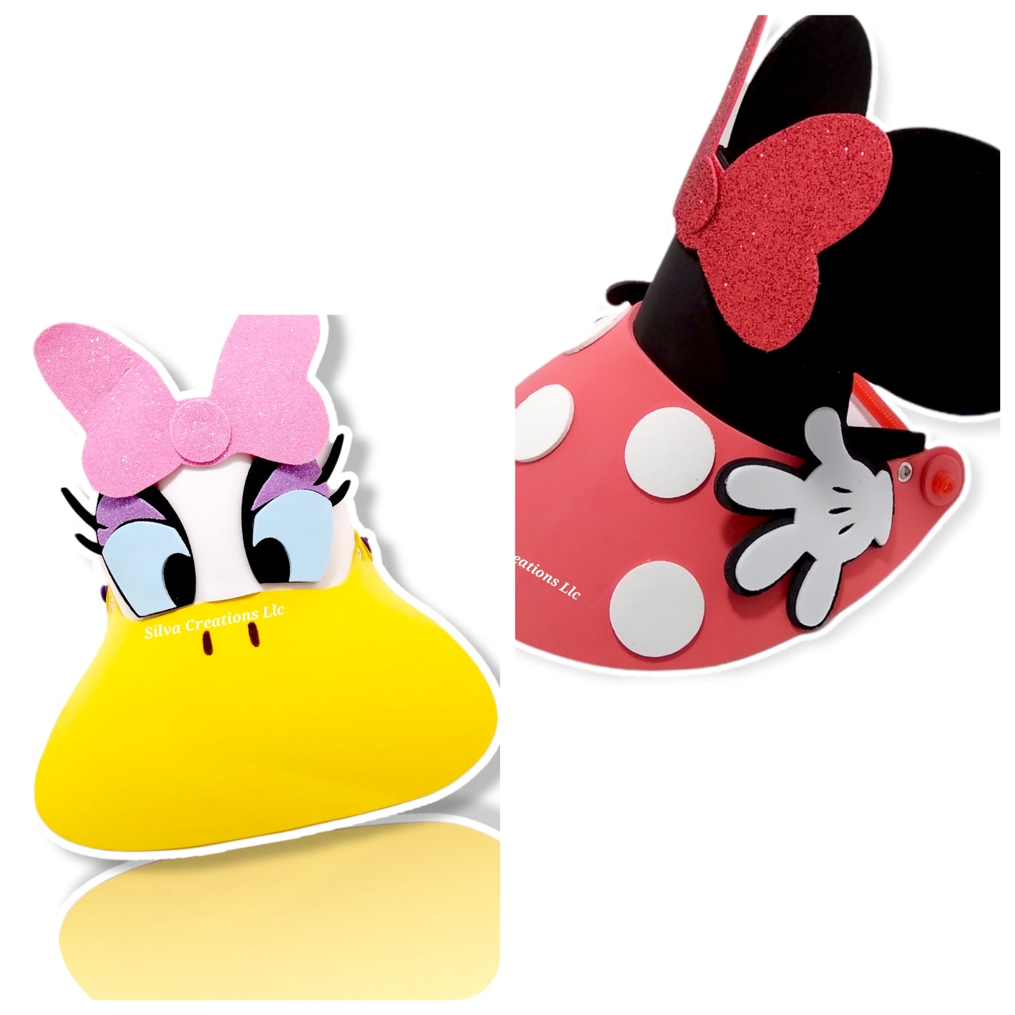 Party Kids Mickey Mouse Visor Hat Mixed Color.