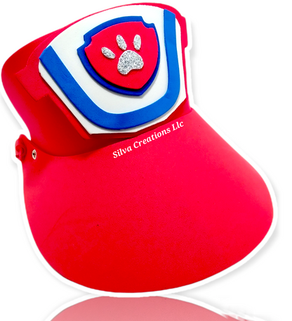 Unique Paw Patrol Party Hats - Paw Patrol inspired hat - Chase Paw Patrol Party Hat